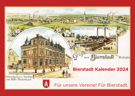 Bierstadt-Kalender 2023  I Buch-VorOrt Bierstadt I Die Bierstadter Bücherstube I Wiesbaden-Bierstadt