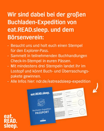 eat.ed.sleep. Buchladen-Expedition I Buch VorOrt I Wiesbaden- Bierstadt