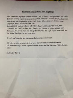 Feuerblut I Aisling Fowler I Buch-VorOrt I Wiesbaden-Bierstadt